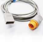 TPU 3.0m Utah Transducer 10 Pin Siemens IBP Cable