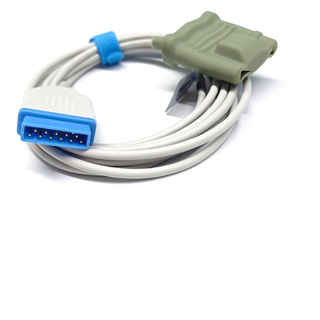  Compatible SpO2 Sensor for GE dash 3000/4000/5000 adult soft tip