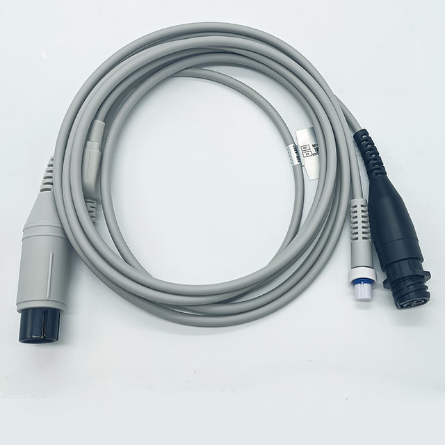 Bifurcated Cardiac Output Cable With Injectate Temperature Probes
